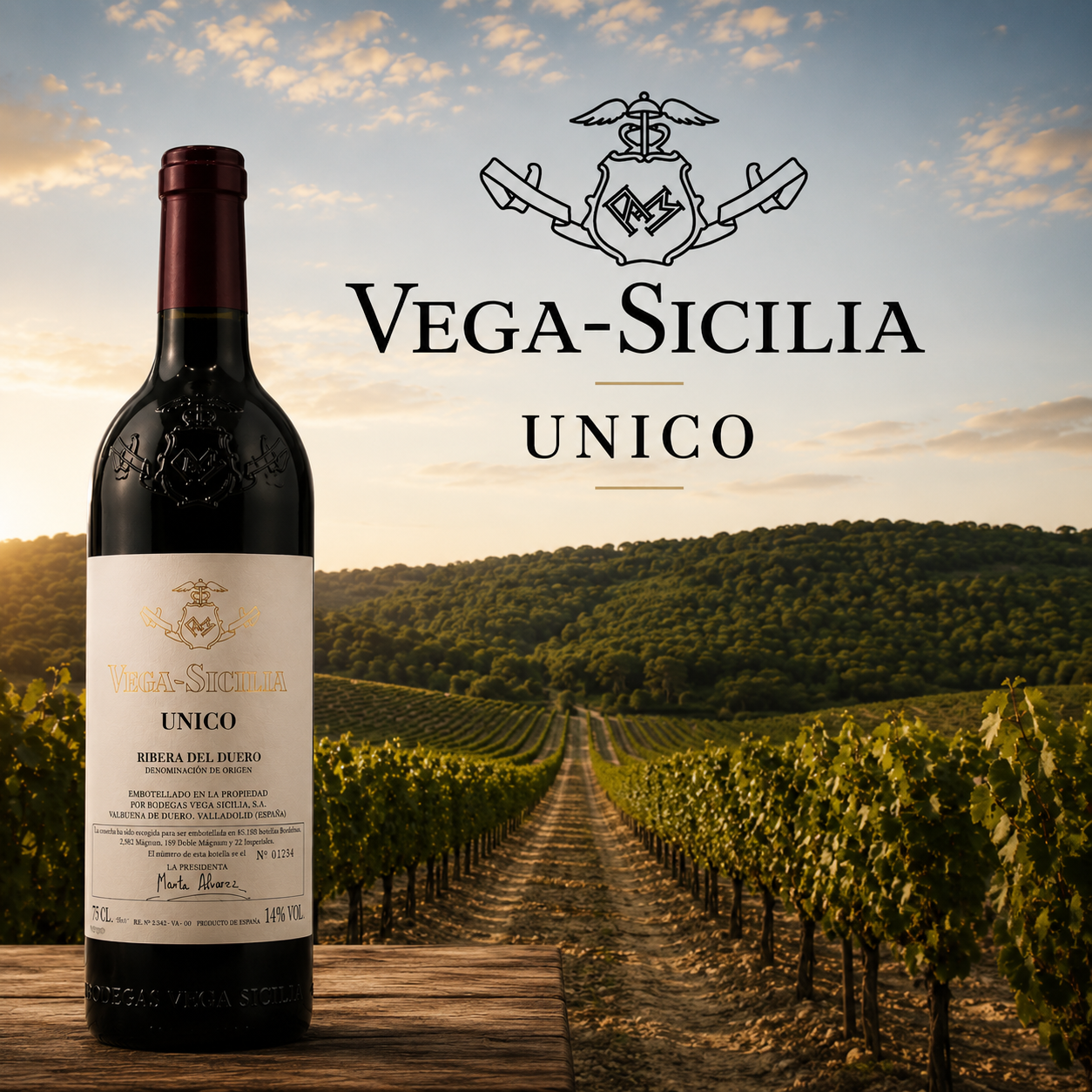 2011 Unico Vega Sicilia (98 Suckling)